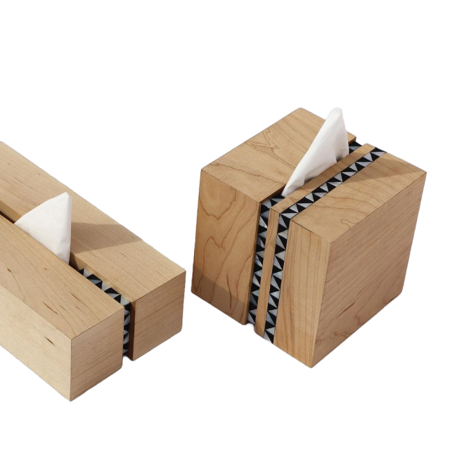 Cubic Tissue Box lokal mena