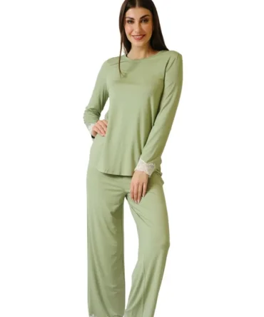 Soft Long-sleeves Pajama Sets lokal mena