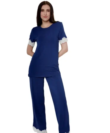 Soft short-sleeves Pajama Sets lokal mena