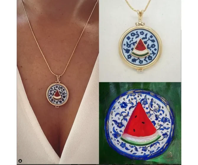 The Watermelon Pendant lokal mena