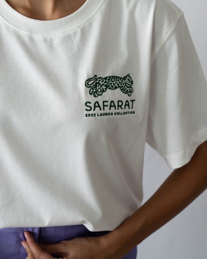 Safarat Logo T-Shirt (White) lokal mena