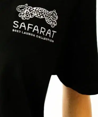 Safarat Logo T-Shirt - Black lokal mena