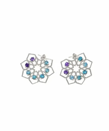 Exotic Geometry Earrings lokal mena