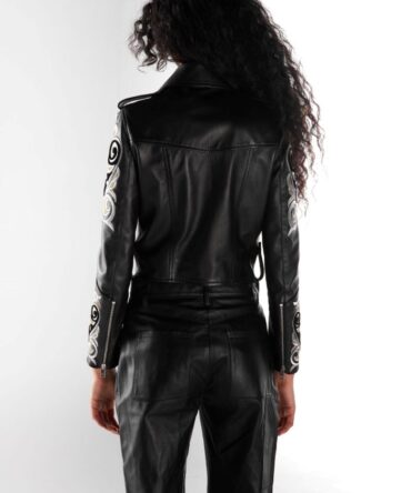 Libya 03 Leather Biker Jacket lokal mena